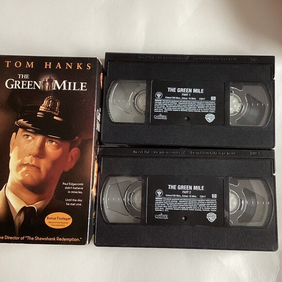 4 Vintage Classic VHS Collectable Movies The Green Mile Schindler's List - Picture 3 of 7